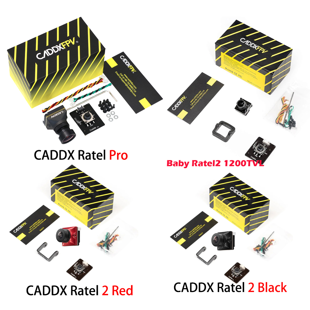 Drone Rc Pro 2 - CADDXFPV Ratel Pro Analogico / Baby