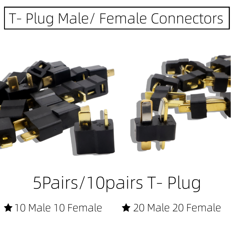 Drone Rc Not Connected - Connettori T Plug Maschio e Femmina