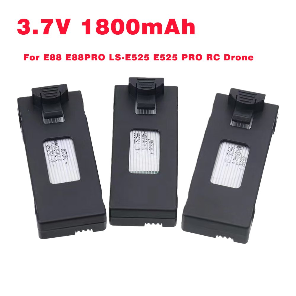 Drone Ls Rc - Batteria per Drone RC 3.7V 1800mAh,