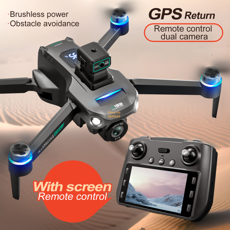 Drone Rc Gps - 8K Doppia Fotocamera 5G WIFI FPV