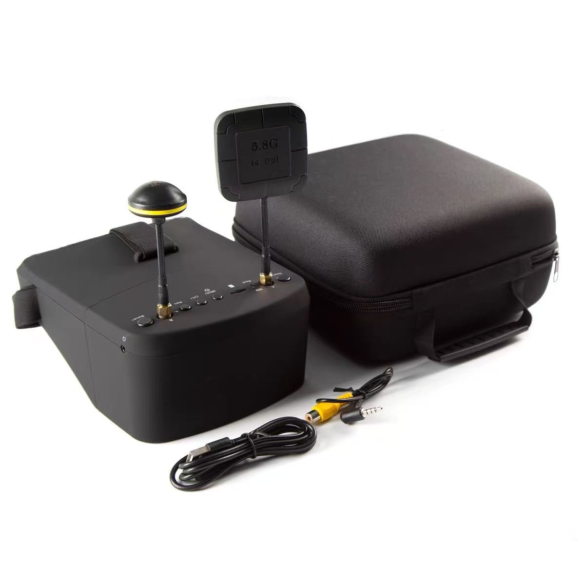 Fpv Goggles Headset - Occhiali FPV EV800D con Schermo Rimovibile
