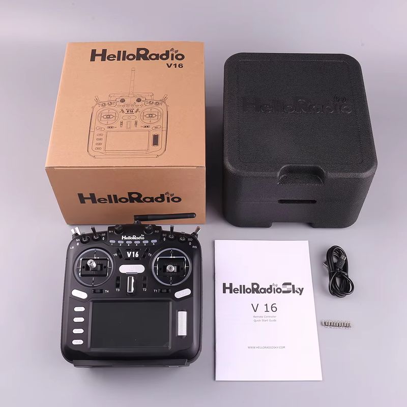 Drone Motion Rc - HelloRadio V16 MAX 6CH Trasmettitore RC