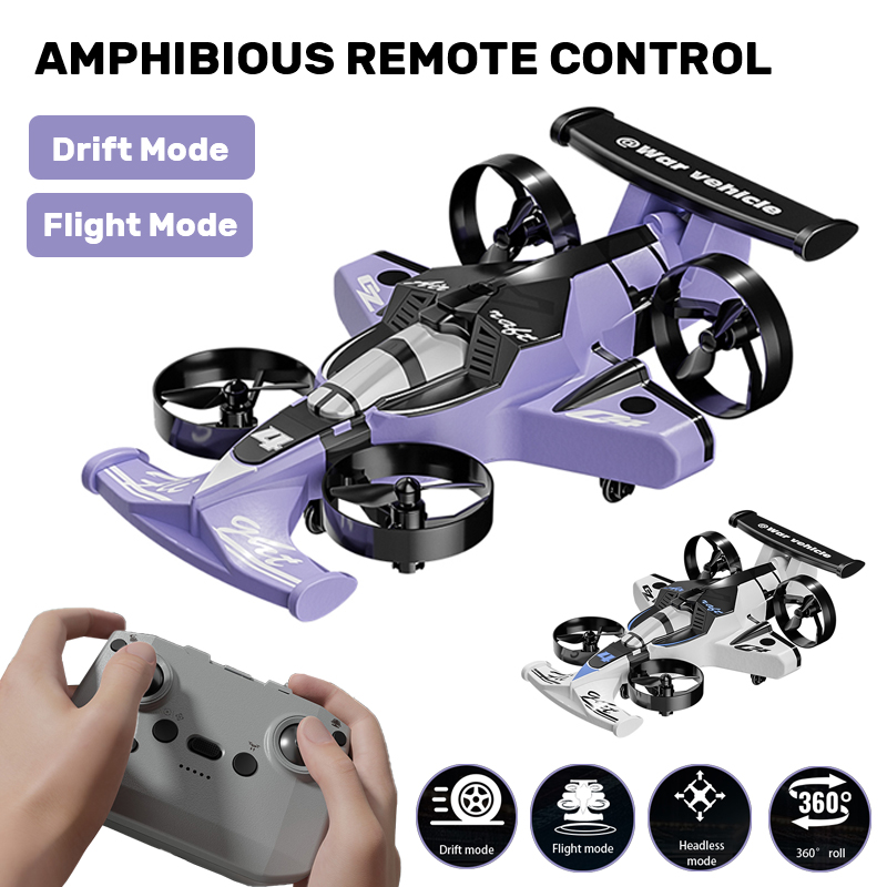 Drone Rc Jet - CZ04 Rc Aereo Anfibio Telecomando Drift