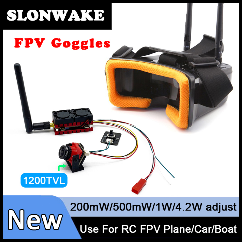 Fpv Goggles Headset - Trasmettitore SLONWAKE 5.8G 48CH 4.2W VTX