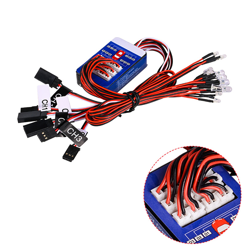 Drone Lidi Rc - Kit Sistema di Illuminazione RC a