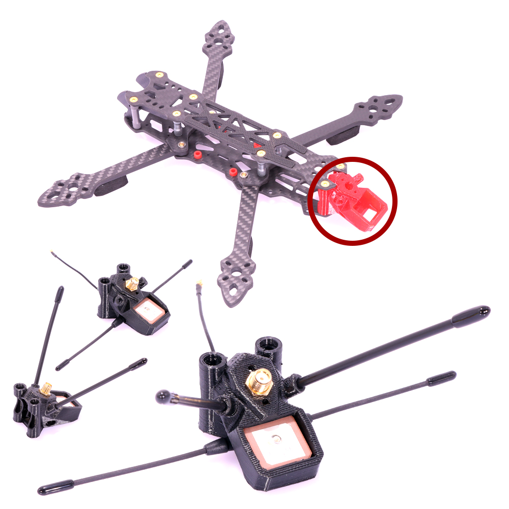 3D Printed Drone Part - Mark4 telaio RC Drone 3D stampato
