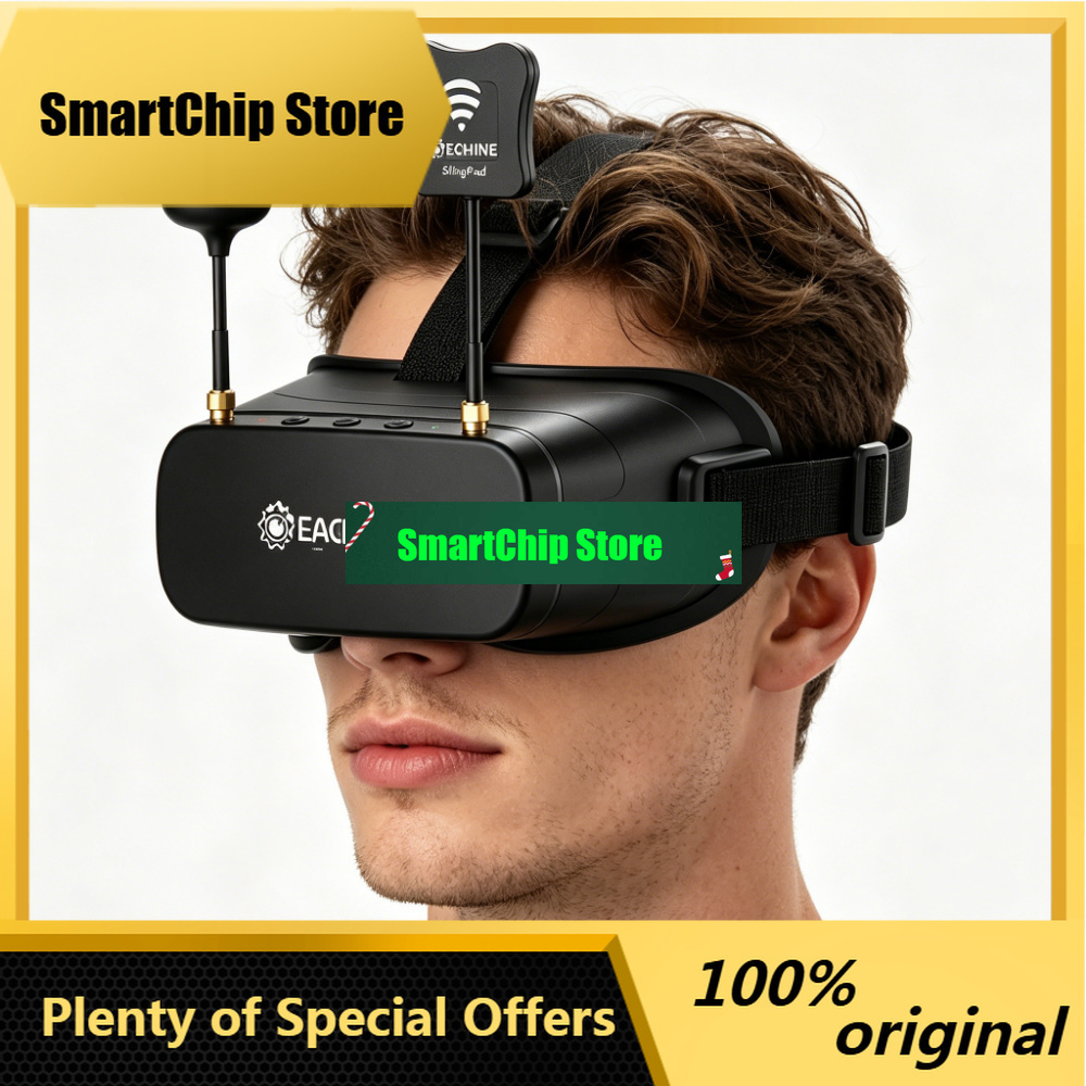 Fpv Goggles Headset - Occhiali FPV SmCpEachine EV800DM Varifocali 5.8G