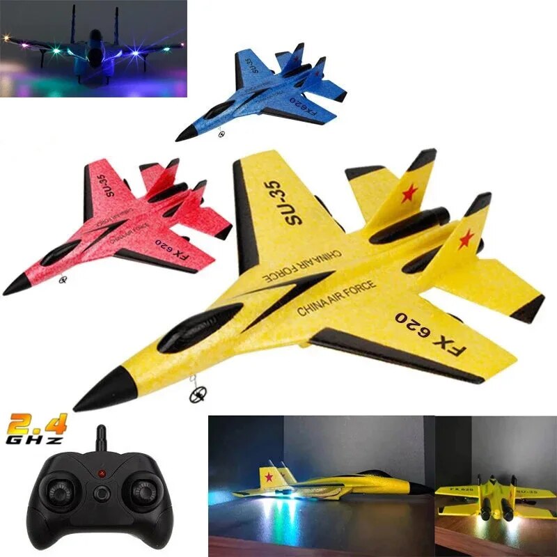 Drone Rc Jet - SU35 RC Aereo FX620 FX820 2.4G