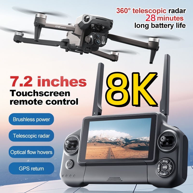 Drone RC con Gimbal a 3 Assi 8 - Drone Rc Gps recensione e prezzo