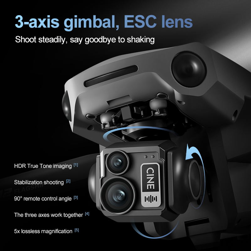 Drone RC con Gimbal a 3 Assi 8 - Drone Rc Gps recensione e prezzo