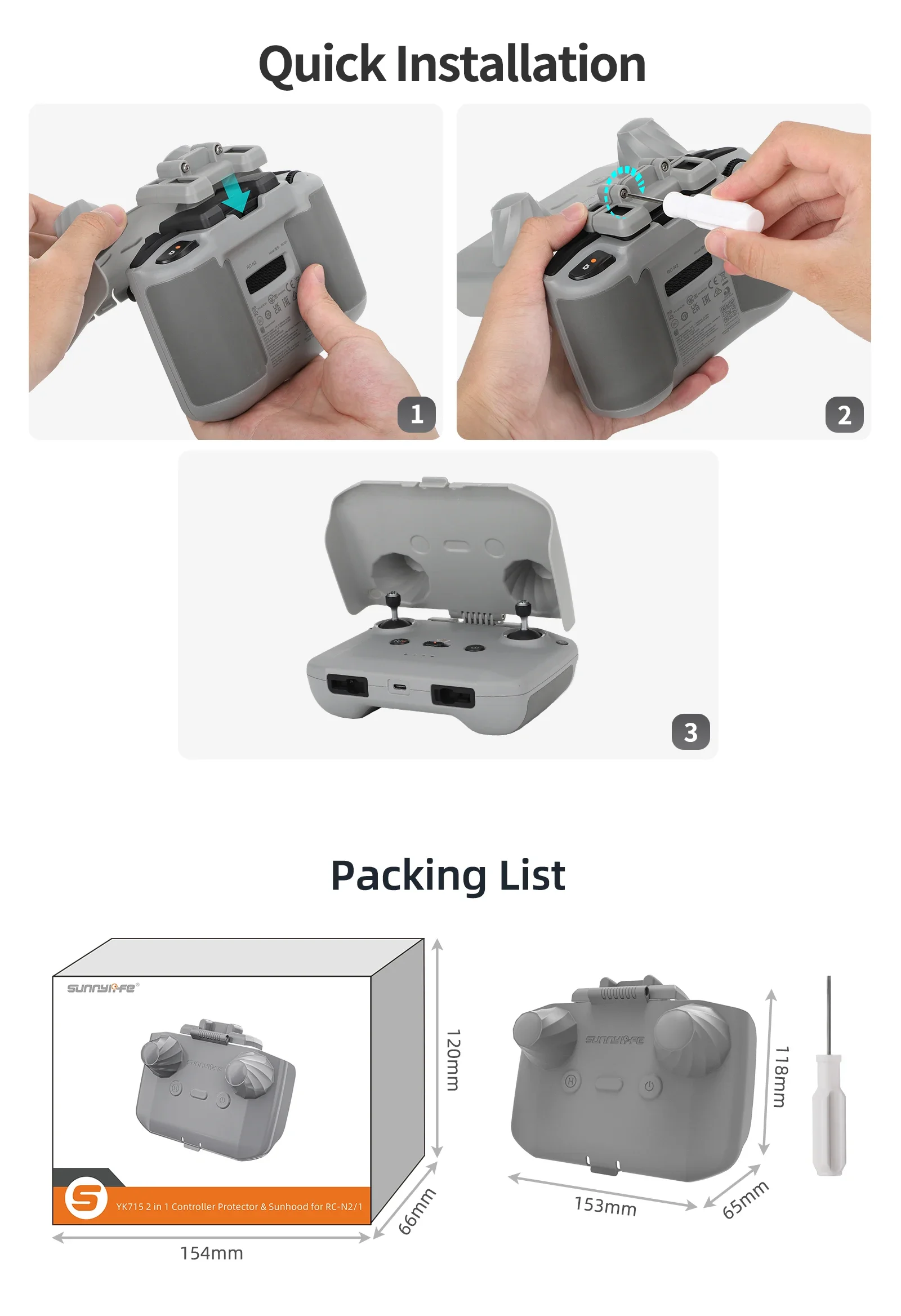 2 in 1 Controller Protector Su - Drone Rc Pro 2 recensione e prezzo