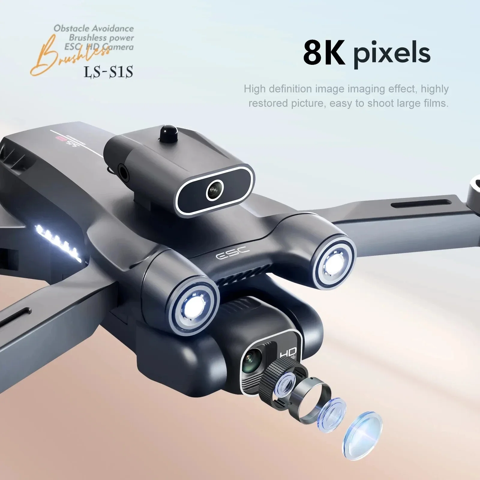 Nuovo S1S 5G GPS Drone Camera  - Drone Rc Gps recensione e prezzo