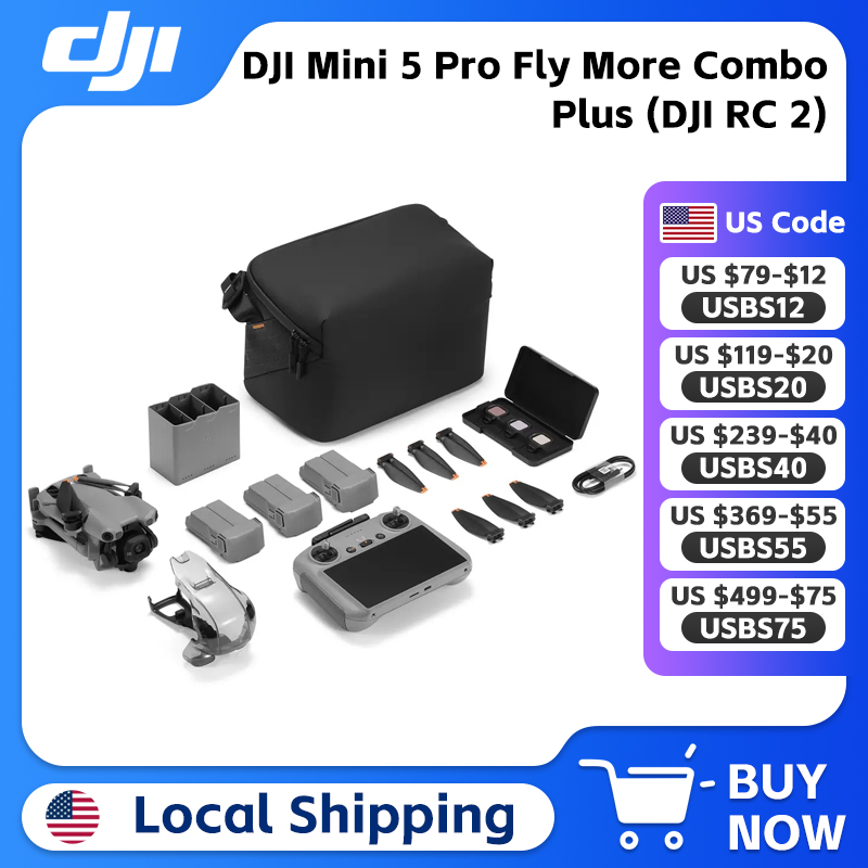 DJI Mini 5 Pro Fly More Combo  - Drone Dji Rc Plus 2 recensione e prezzo