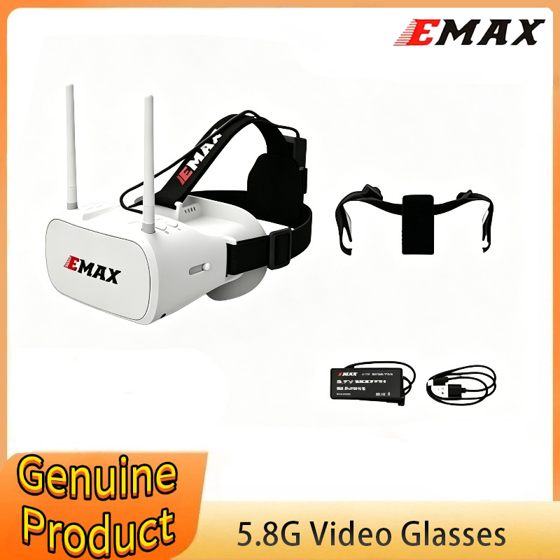 Occhiali FPV Emax 5.8G 48CH Ti - Fpv Goggles Headset recensione e prezzo
