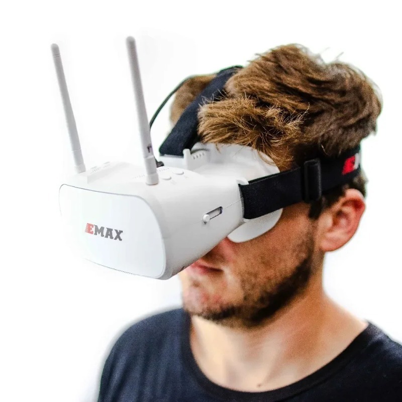 Occhiali FPV Emax 5.8G 48CH Ti - Fpv Goggles Headset recensione e prezzo
