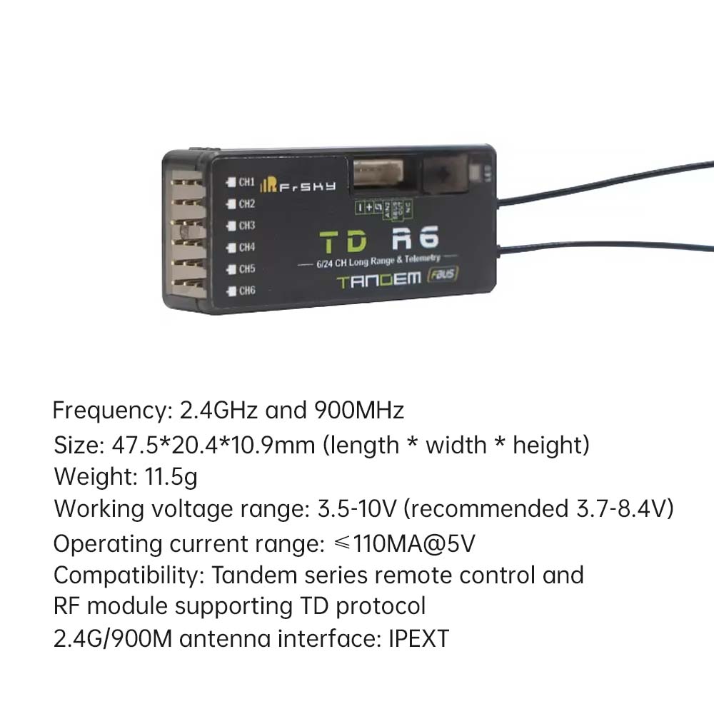 Ricevitore FrSky TD R6 2.4G 90 - Frsky Receiver Module recensione e prezzo