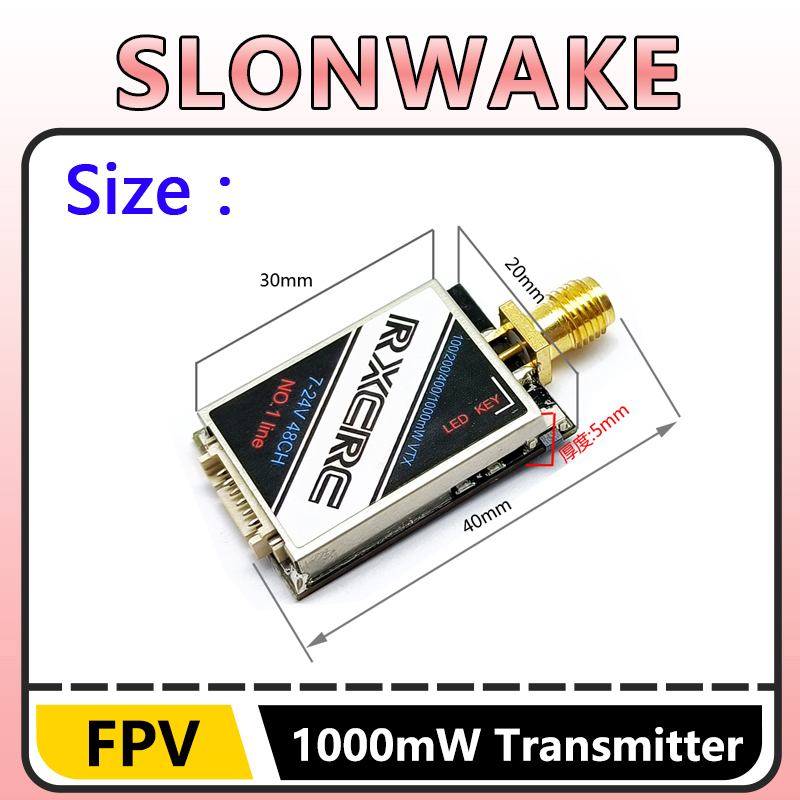 SLONWAKE Trasmettitore Video R - Fpv Camera Cmos recensione e prezzo