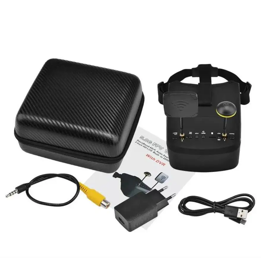 Occhiali FPV SmCp5.8G 40CH 5 P - Fpv Goggles Headset recensione e prezzo