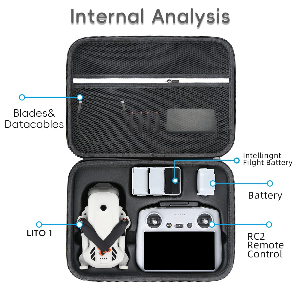 Custodia da trasporto portatil - Drone Ls Rc recensione e prezzo
