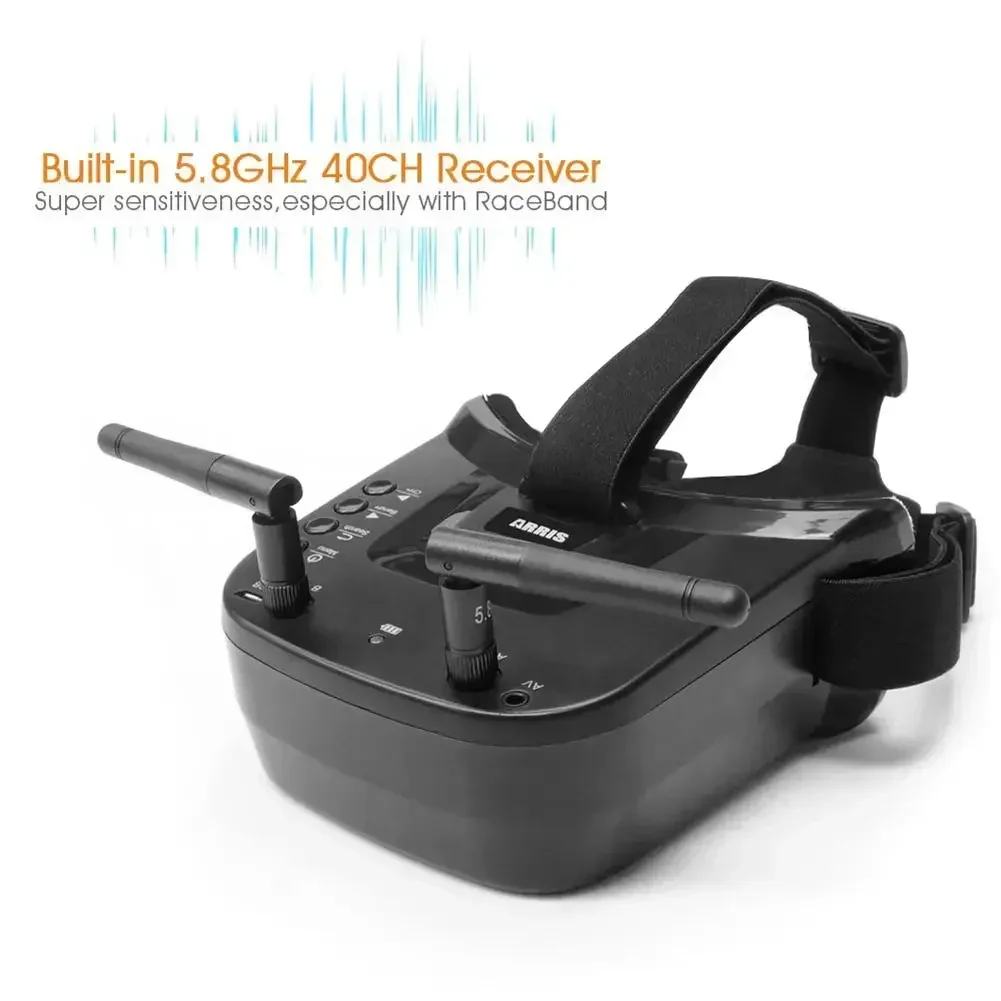 Occhiali FPV RoRuSVR009 5.8G 4 - Fpv Goggles Headset recensione e prezzo