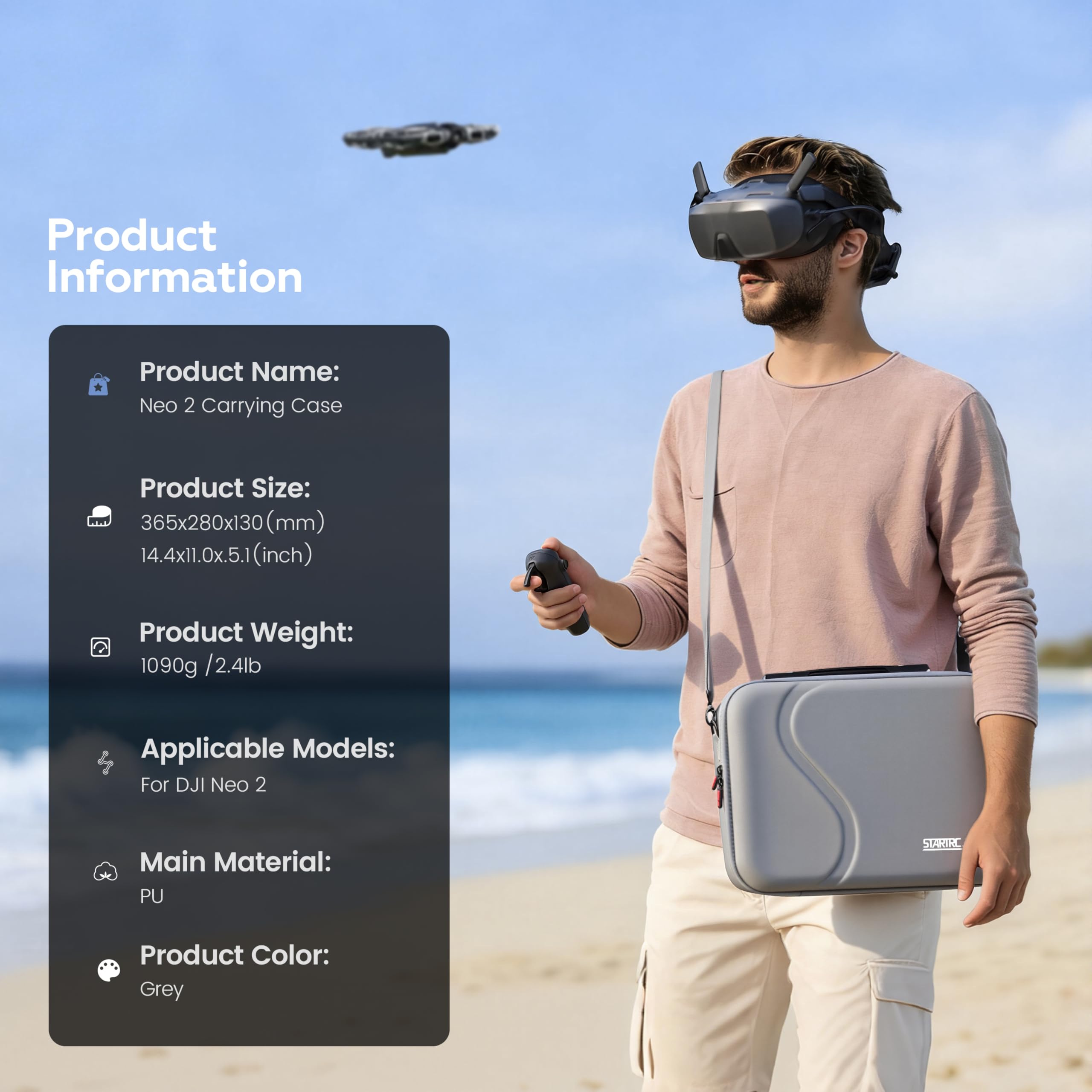 Borsa da trasporto per DJI Neo - Drone Motion Rc recensione e prezzo
