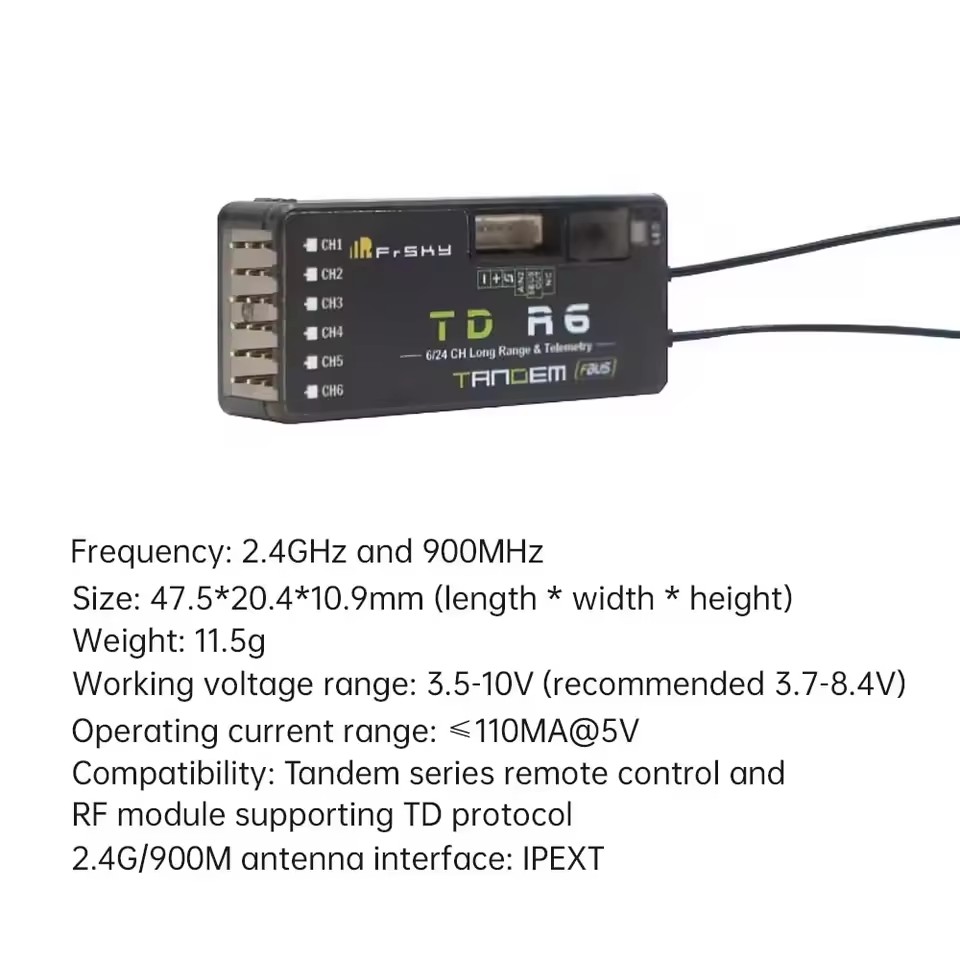 Ricevitore FrSky TD R6 2.4G 90 - Frsky Receiver Module recensione e prezzo