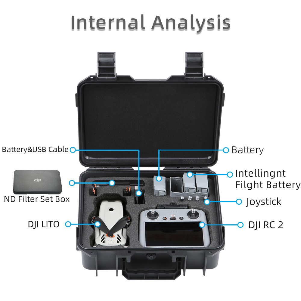 Custodia rigida portatile per  - Drone Rc Cover recensione e prezzo