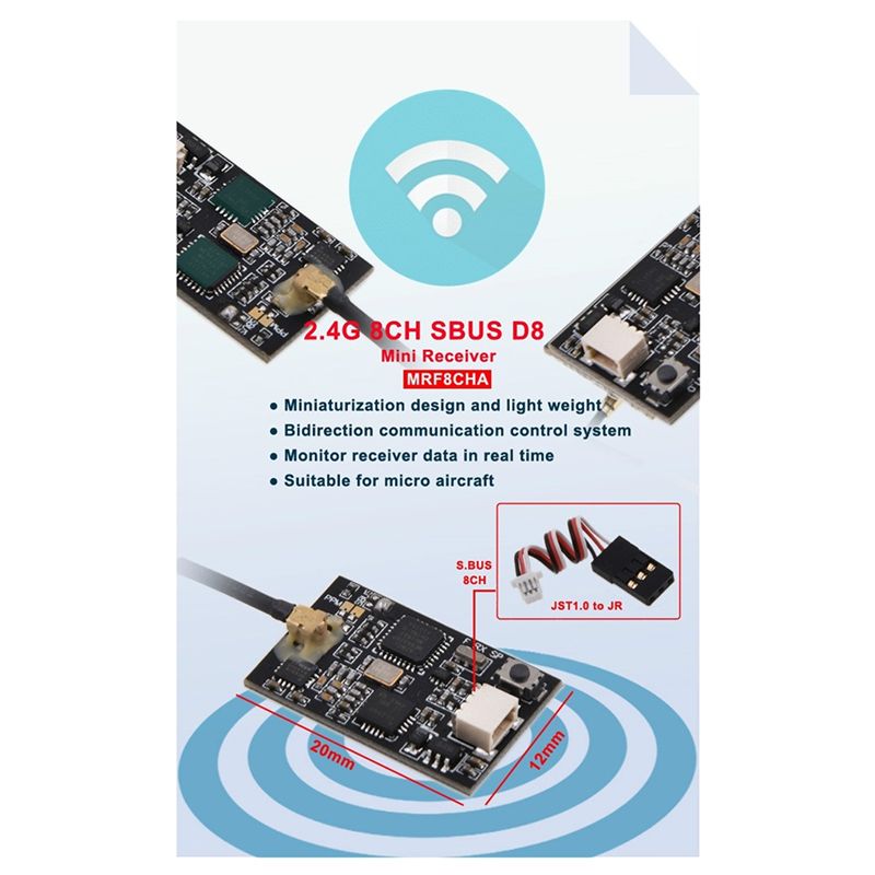 A29F-MRF8CHA 2.4G AGF per Frsk - Frsky Receiver Module recensione e prezzo