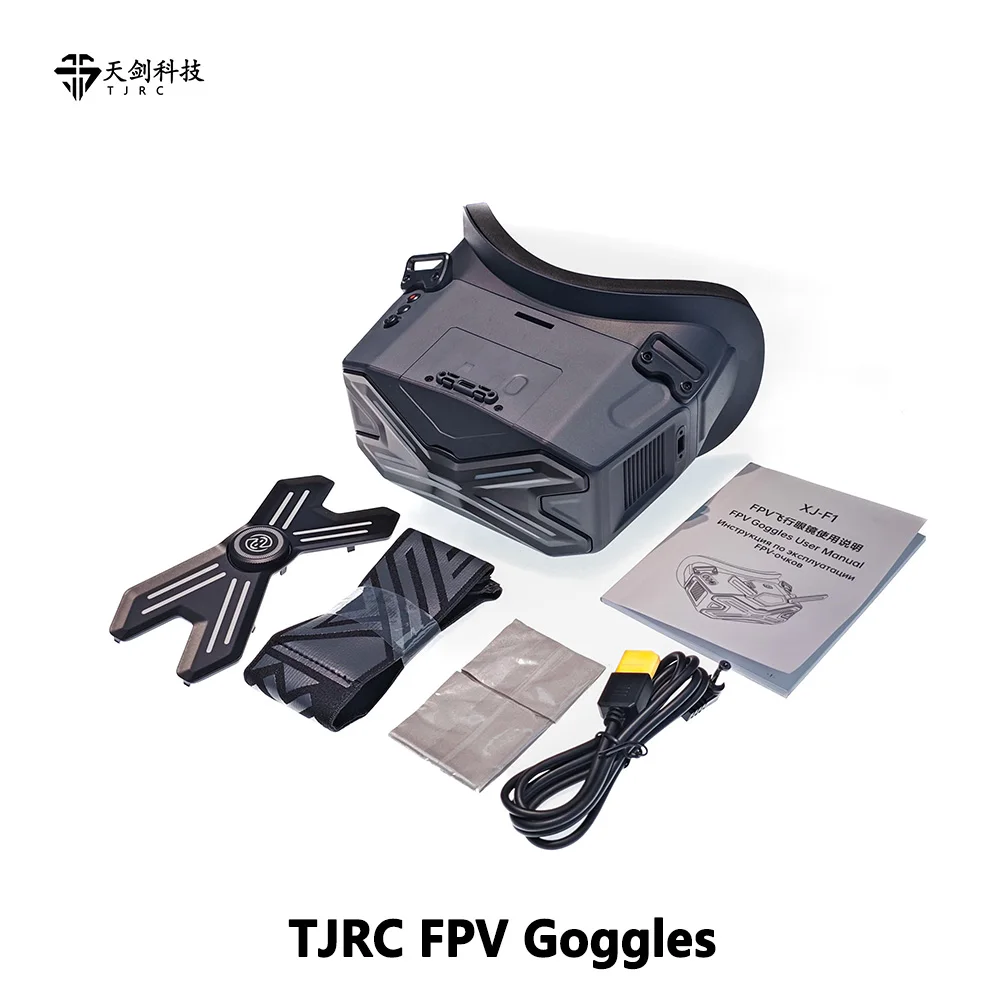 Occhiali FPV UniFlyTJRC con LC - Fpv Goggles Headset recensione e prezzo