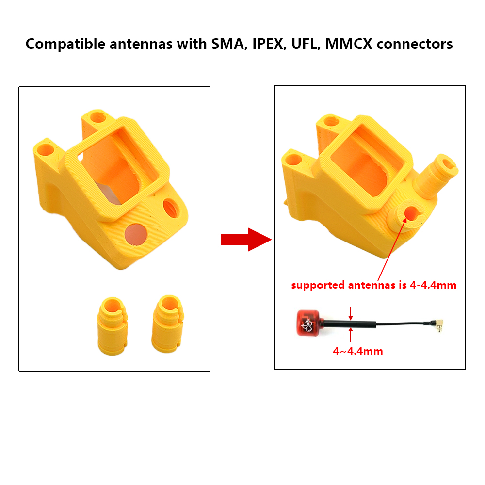 Supporto Fisso in TPU Stampato - 3D Printed Drone Part recensione e prezzo